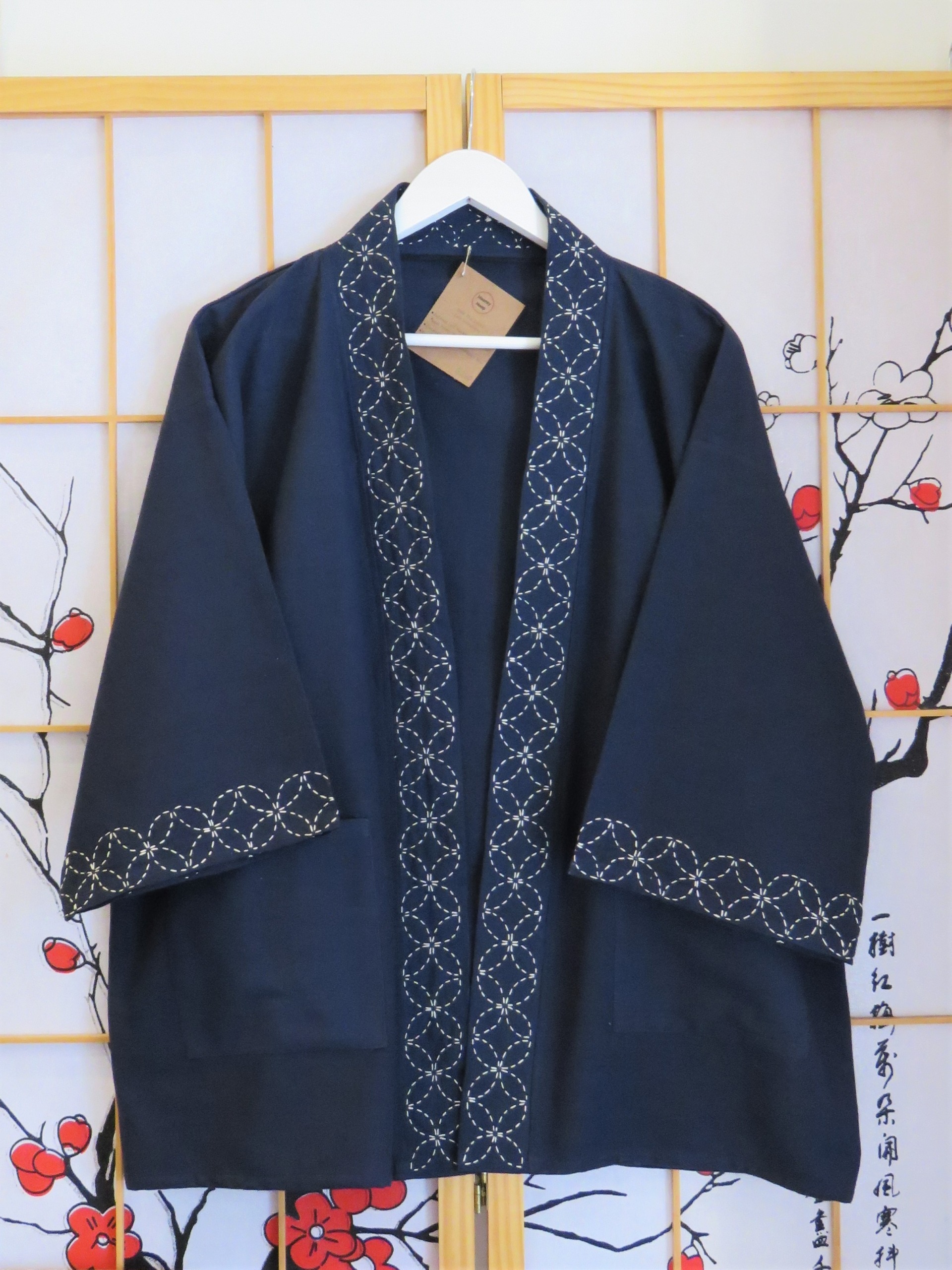 Sashiko Jacket-Seven Treasures - Hooray Hoop